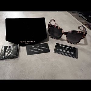 Privé Tourtise Cat Eye Sunglasses